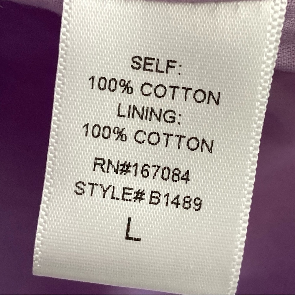 NEW Tuckernuck Lavender Eyelet V Neck Crop Tank Top Women’s L Summer Spring Cute - Picture 8 of 10